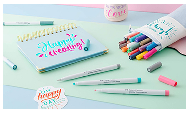 Markere FABER-CASTELL Goldfaber Creative, 30 culori/cutie Markere FABER-CASTELL Goldfaber Creative, 30 culori/cutie