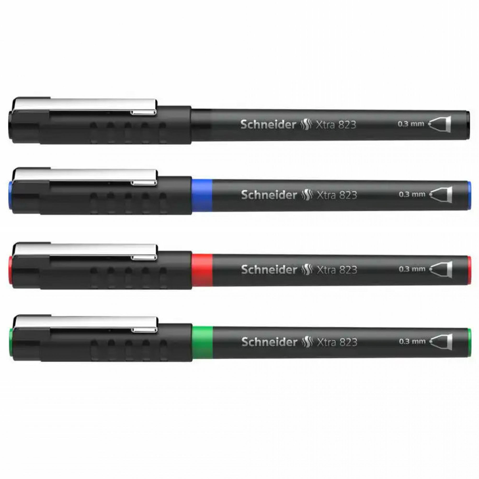 Rollerball Schneider Xtra 823 0,3 mm zwart