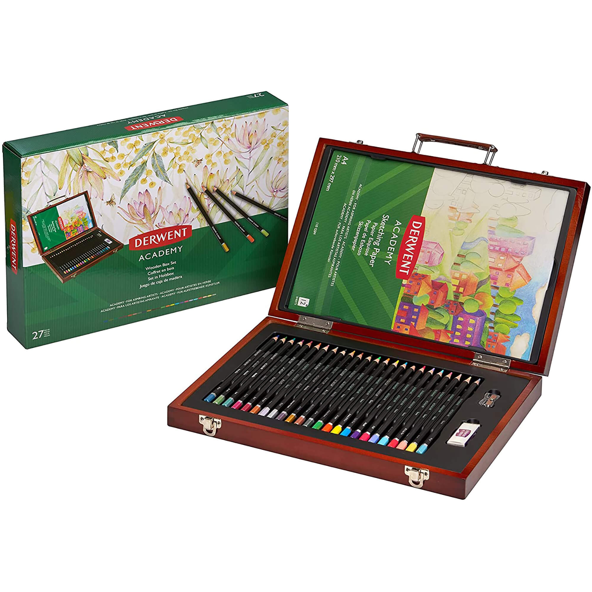 Set desen DERWENT Academy, 27 piese/set| Office Direct