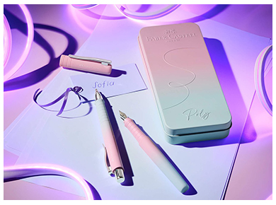 Set stilou si pix FABER CASTELL Poly Ball Flow