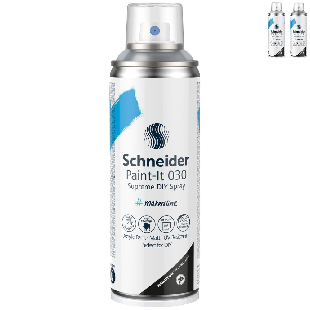 Spray lac transparent Schneider Paint-It 030 - Office Direct