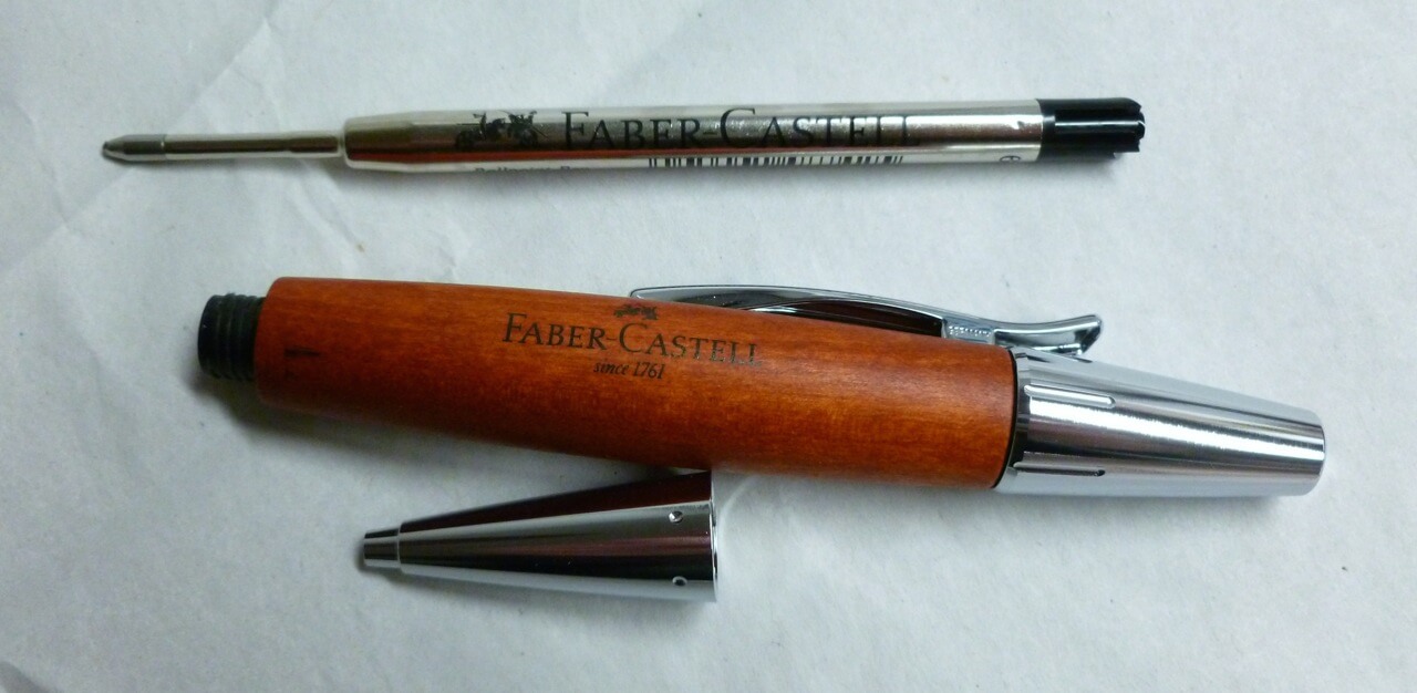Pix de lux Faber Castell E-Motion Pearwood